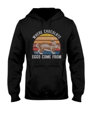 Where Chocolate Eggs Hooded Sweatshirt thumbnail
