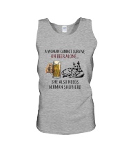 German Shepherd Unisex Tank thumbnail