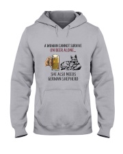 German Shepherd Hooded Sweatshirt thumbnail