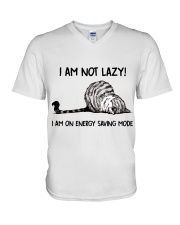 Energy Saving Mode V-Neck T-Shirt thumbnail