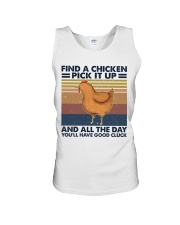 Find A Chicken Unisex Tank thumbnail