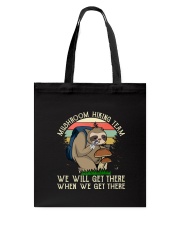 Mushroom Hiking Team Tote Bag thumbnail