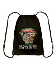 Mushroom Hiking Team Drawstring Bag thumbnail