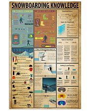 Snowboarding Knowledge 11x17 Poster front
