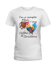 I'm A Simple Man Ladies T-Shirt thumbnail