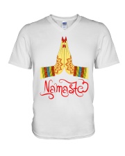 Namaste V-Neck T-Shirt thumbnail