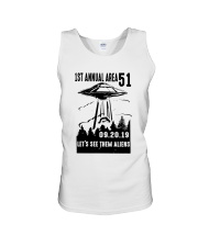 Area 51 Alien Unisex Tank thumbnail