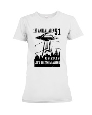 Area 51 Alien Premium Fit Ladies Tee thumbnail