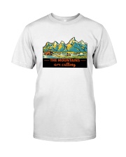 The Mountains Are Calling Classic T-Shirt thumbnail