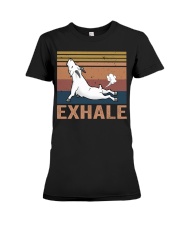 Goat Exhale Premium Fit Ladies Tee thumbnail