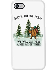 Sloth Hiking Team Phone Case thumbnail