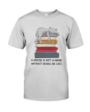 Books And Cats Premium Fit Mens Tee thumbnail