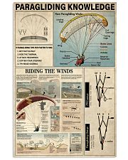 Paragliding Knowledge 11x17 Poster front