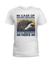 Place Hedgehog Here Ladies T-Shirt thumbnail
