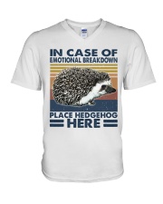 Place Hedgehog Here V-Neck T-Shirt thumbnail