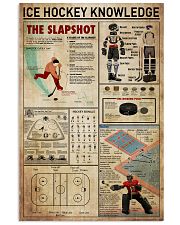 Ice Hockey Knowledge 11x17 Poster front