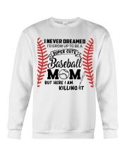 Baseball Mom Crewneck Sweatshirt thumbnail
