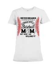 Baseball Mom Premium Fit Ladies Tee thumbnail