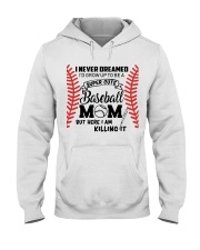 Baseball Mom Hooded Sweatshirt thumbnail