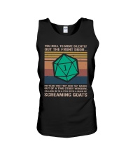 You Roll To Move Silently Unisex Tank thumbnail