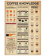 Coffee Knowledge 11x17 Poster front