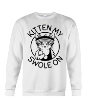 Kitten My Swole On Crewneck Sweatshirt thumbnail
