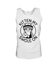 Kitten My Swole On Unisex Tank thumbnail
