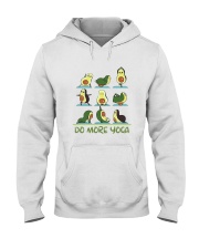 Do More Yoga Hooded Sweatshirt front