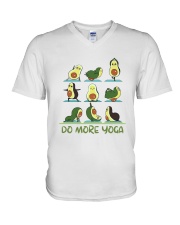Do More Yoga V-Neck T-Shirt thumbnail