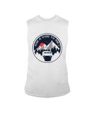 Home Is Where You Park It Sleeveless Tee thumbnail