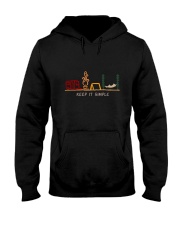 Keep It Simple Hooded Sweatshirt front