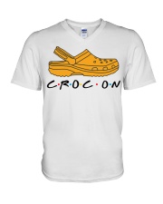 Croc On V-Neck T-Shirt thumbnail