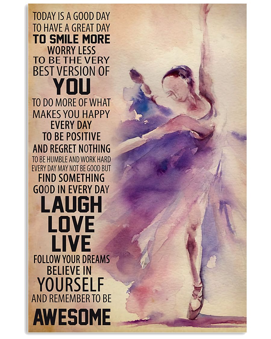 Today Is A Good Day 11x17 Poster