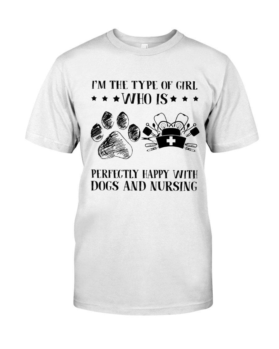 Dog And Nursing Classic T-Shirt