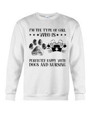 Dog And Nursing Crewneck Sweatshirt thumbnail