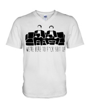 We Are Here V-Neck T-Shirt thumbnail