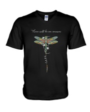There Will Be An Answer V-Neck T-Shirt thumbnail