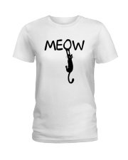 Meow Ladies T-Shirt thumbnail