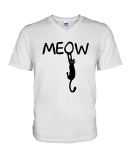 Meow V-Neck T-Shirt thumbnail
