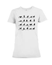 Siberian Huskies Dog Premium Fit Ladies Tee thumbnail