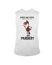 Horses And Coffee Sleeveless Tee thumbnail