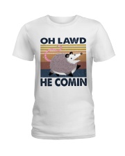 Oh Lawd He Comin Ladies T-Shirt thumbnail