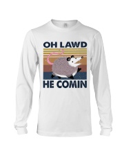 Oh Lawd He Comin Long Sleeve Tee thumbnail