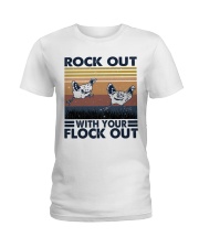Rock Out With Your Flock Out Ladies T-Shirt thumbnail