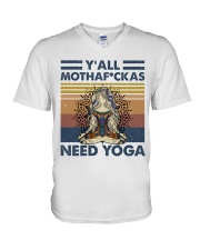 Need Yoga V-Neck T-Shirt thumbnail