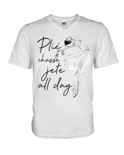 Plie Chasse Jete All Day V-Neck T-Shirt thumbnail