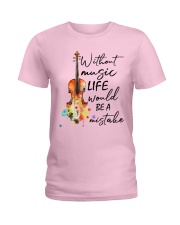 Without Music Life Ladies T-Shirt thumbnail