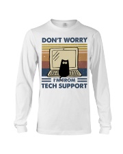 I'm From Tech Support Long Sleeve Tee thumbnail