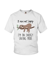 I Am On Energy Youth T-Shirt thumbnail