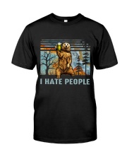 I Hate People Classic T-Shirt front